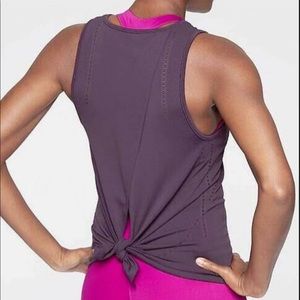 Athleta Purple and Pink Tank Top